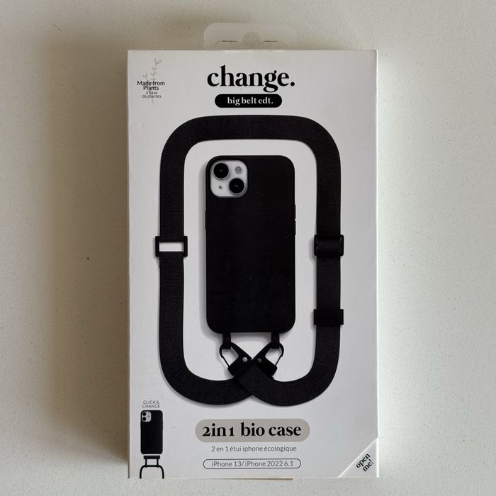 Capa Change by Woodcessories com Fita para Apple iPhone 13/14 NOVA