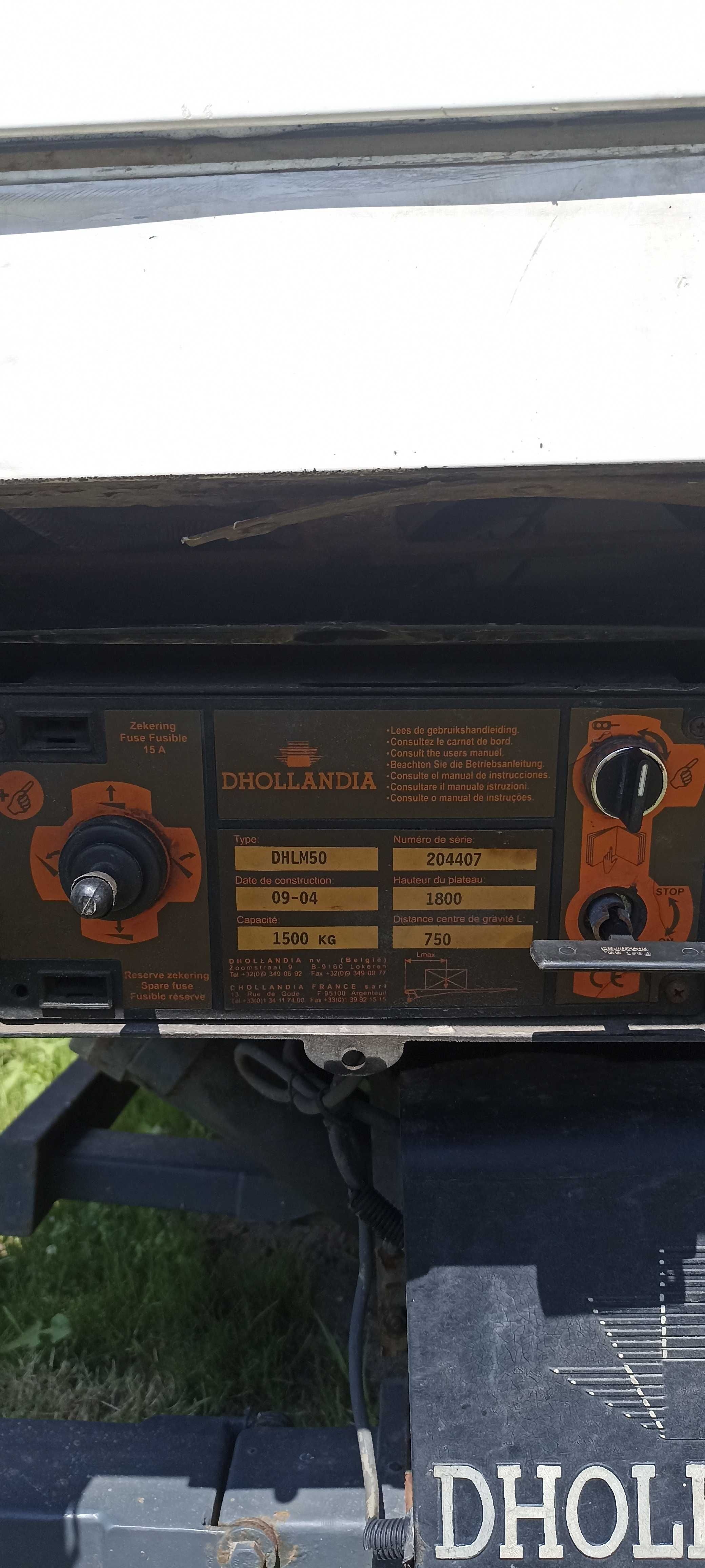 DAF LF45 180 kontener z windą