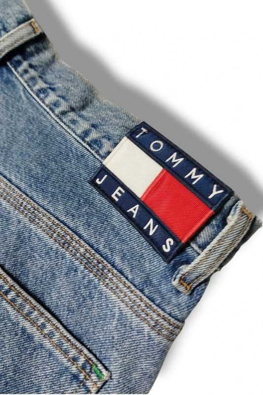 Og Tommy Hilfiger Swag Hip Hop Rap Skate Denim Pants 90s Y2K Spodnie