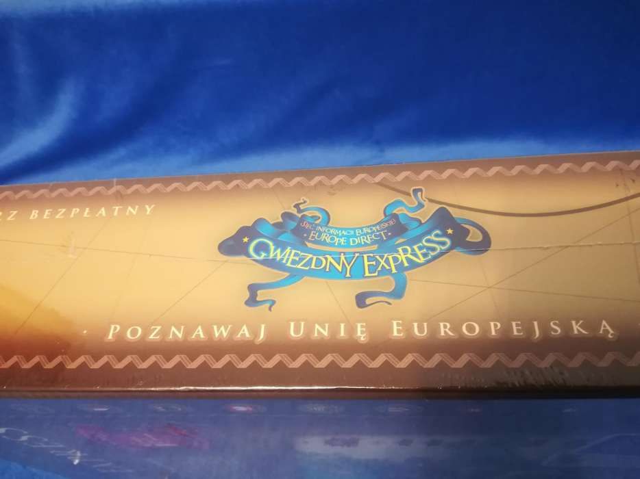 Gra planszowa Gwiezdny express (poznaj kraje Unii Europejskiej)