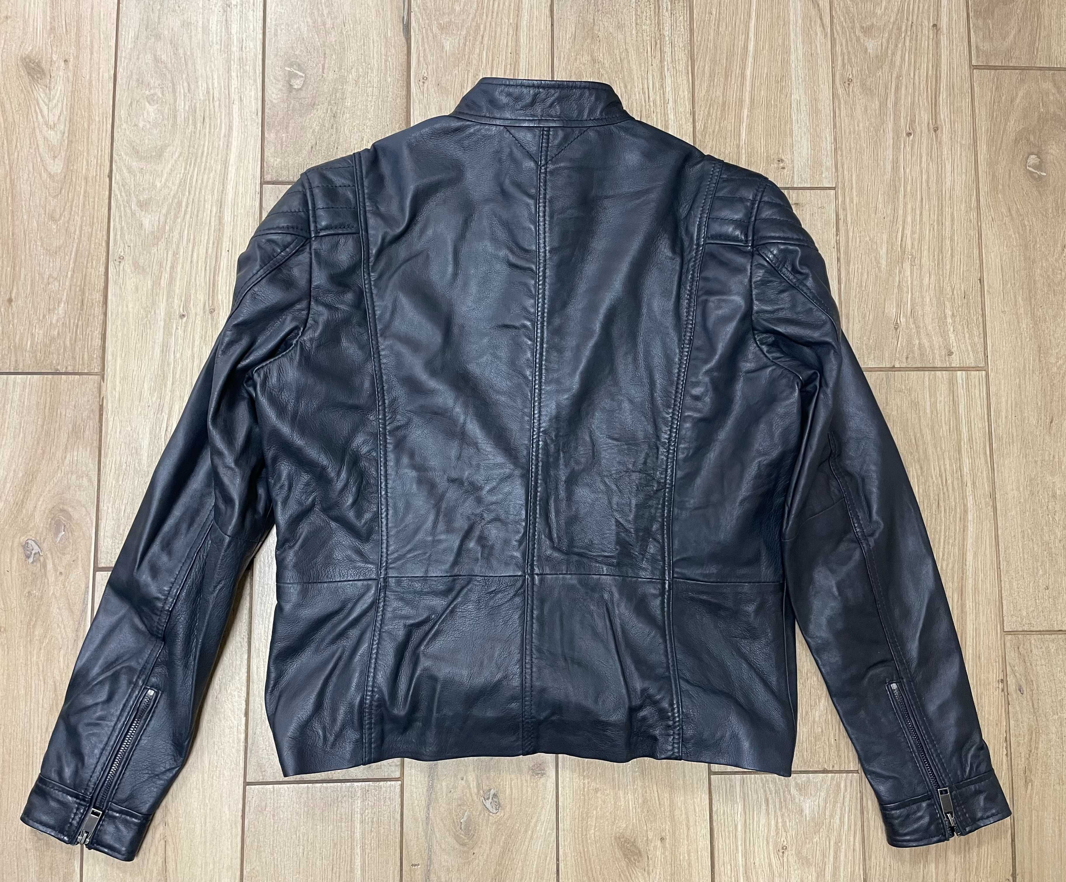 Lee Cooper kurtka męska 100% skóra owcza r. L model BRANDO kolor Navy