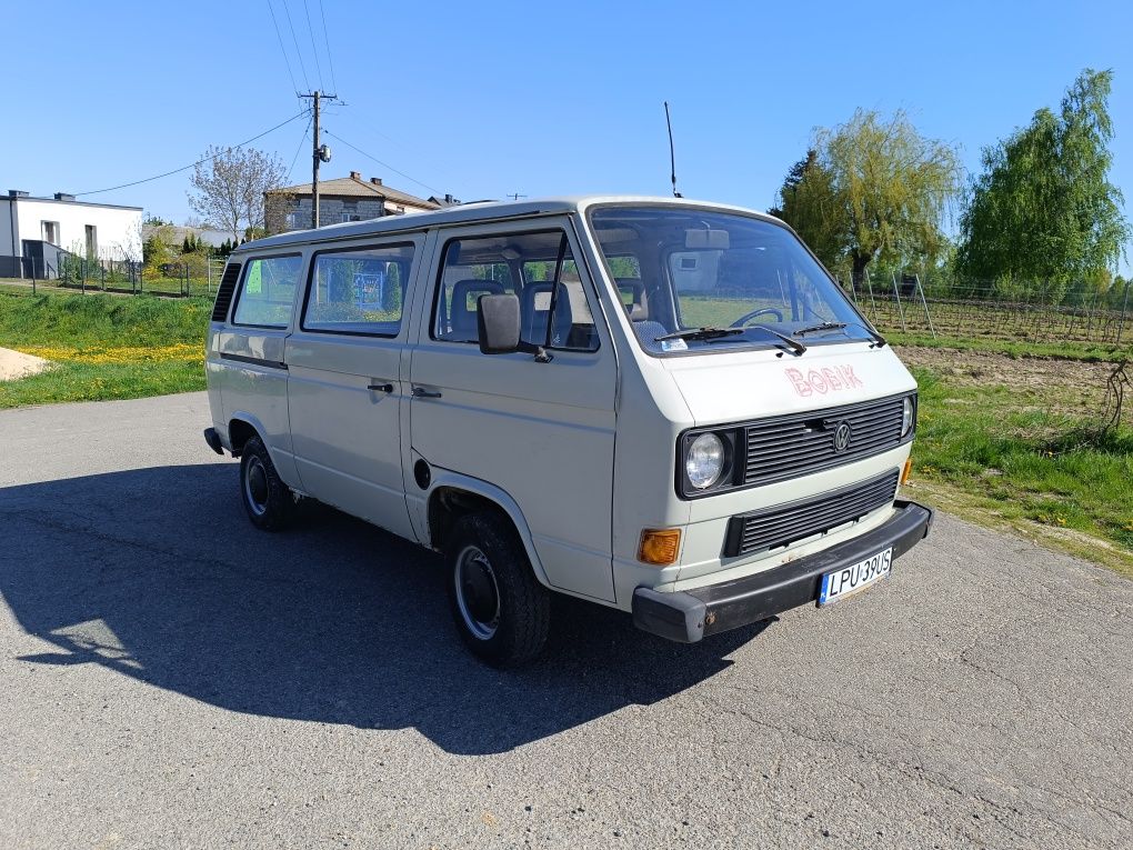 VW T2 T3 9os. Rarytas 1980r sprawny jeżdżący