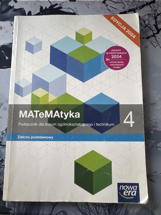 Matematyka 4 Nowa Era zakres podstawowy