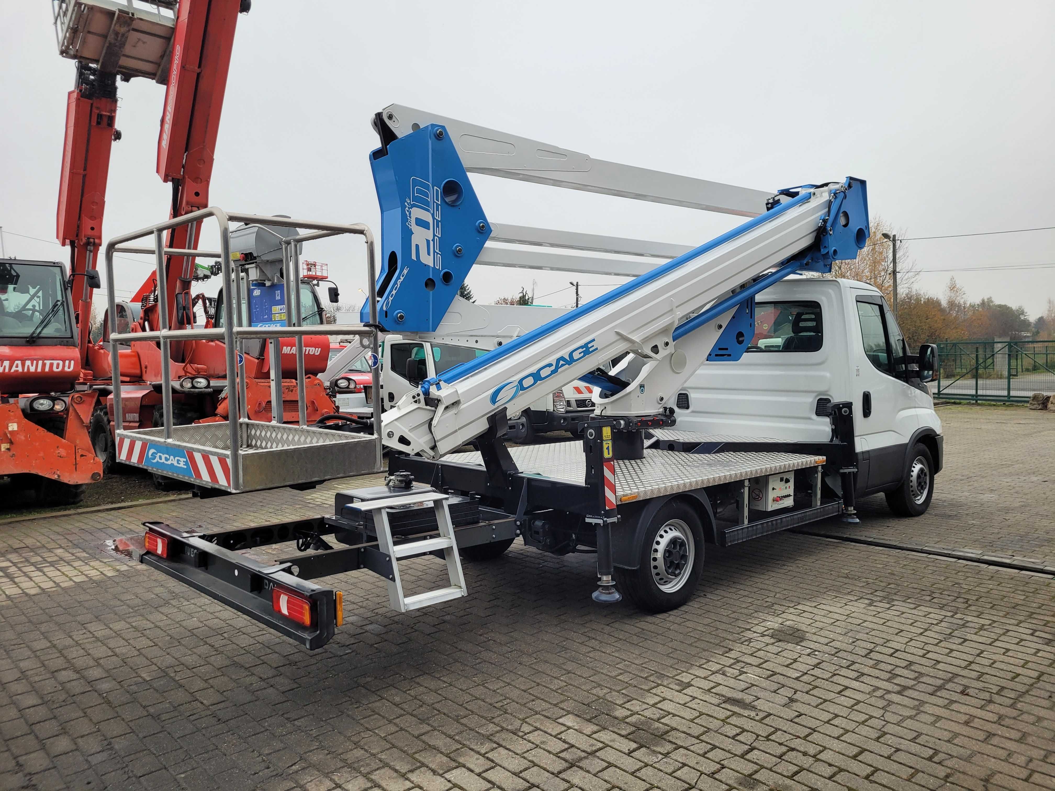 Socage/FoRste/20D/2022r./zwyżka/przegubowy/podnośnik/iveco/koszowy