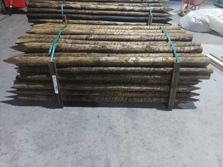 Postes de Pinho Tratados Com bico