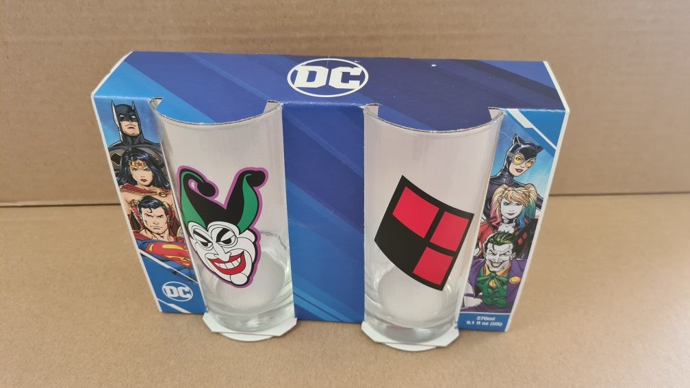 Conjunto de copos Joker & Harley Quinn