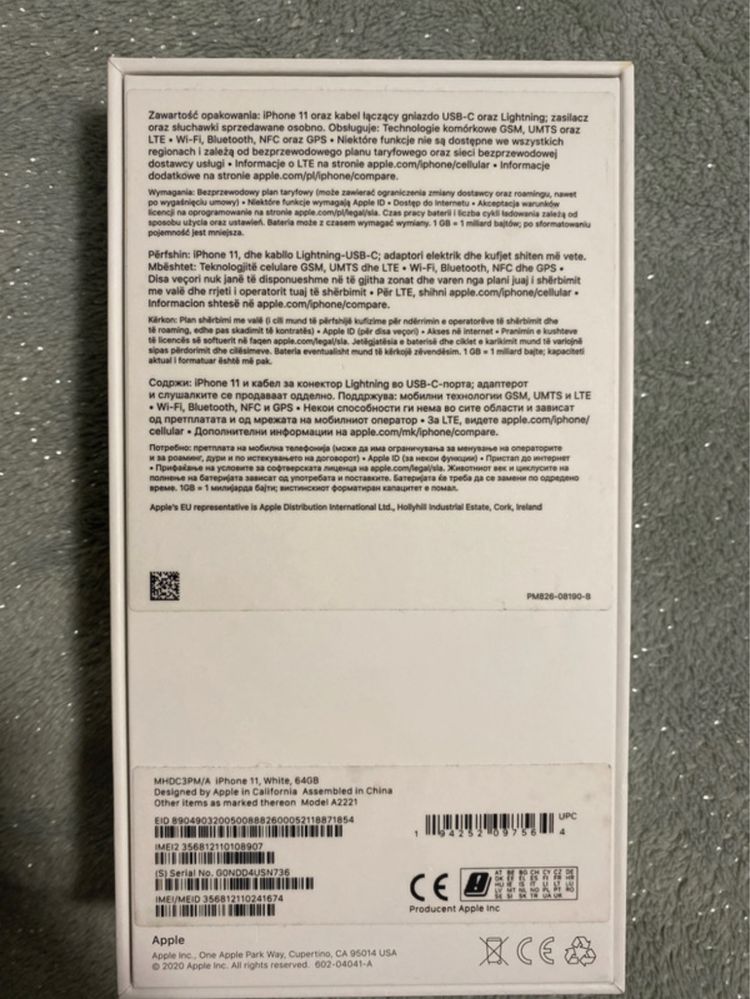 iPhone 11 biały w idealnym stanie