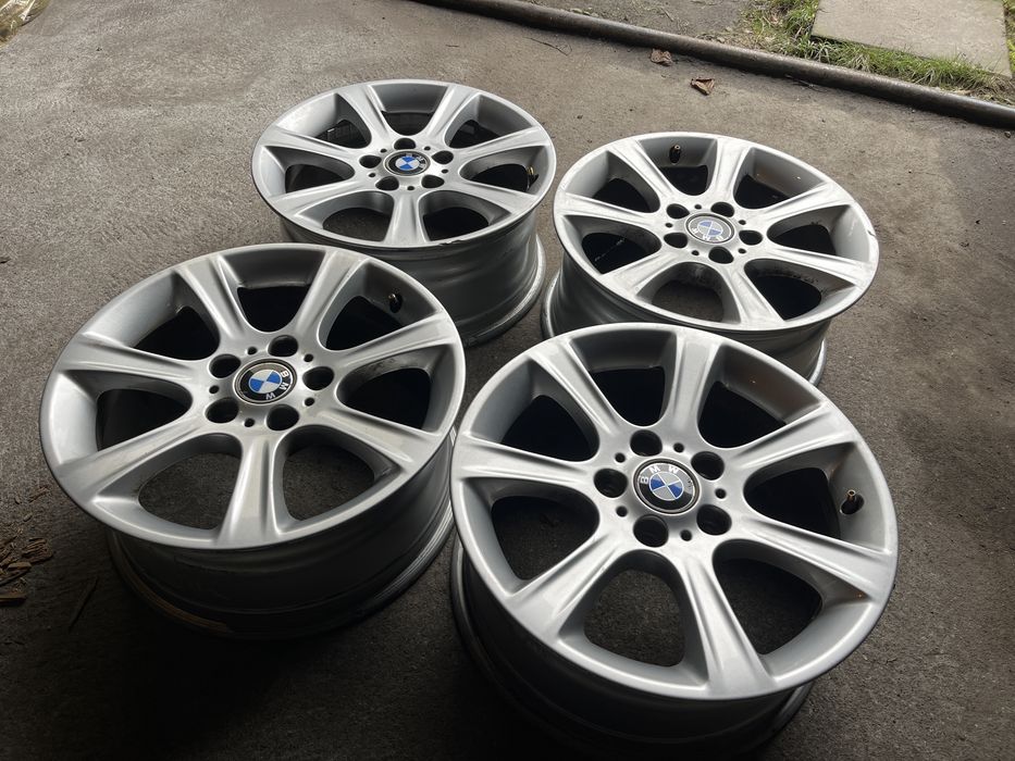 Alufelgi 17” BMW 3 E90 F30 ET37 5x120 7,5j Srebrne Styling 394