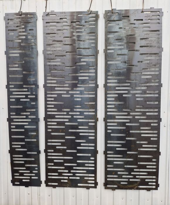 Лазерна різка металу Декоративні металеві вставки Ворота жалюзі Паркан