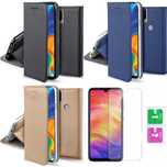 Etui Smart Magnet do Huawei P30 Lite + Szkło Hartowane