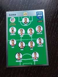 Karta eleven fifa 365 Panini 2017 update Atletico Madryt