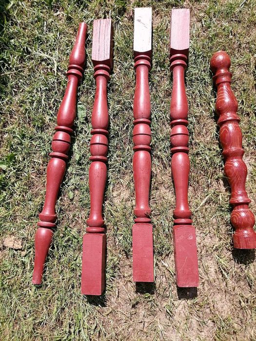 Trelki podpórki słupki balustrada taras schody