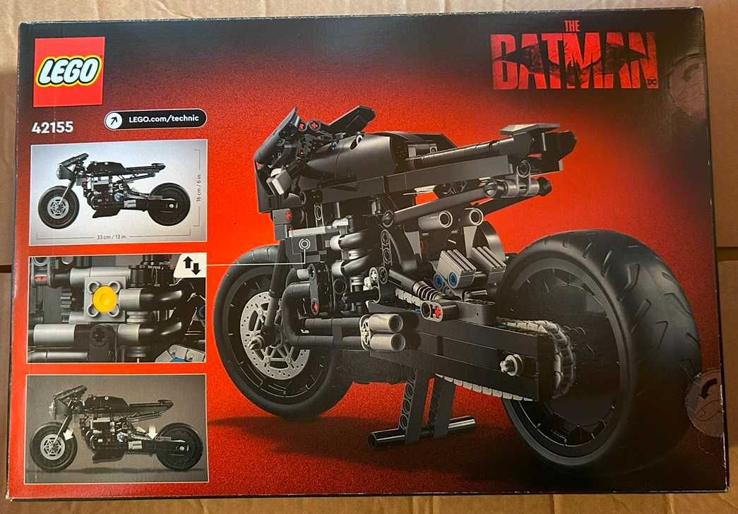 Lego Technic 42155 - BATCYCLE™ do BATMAN (descontinuado)