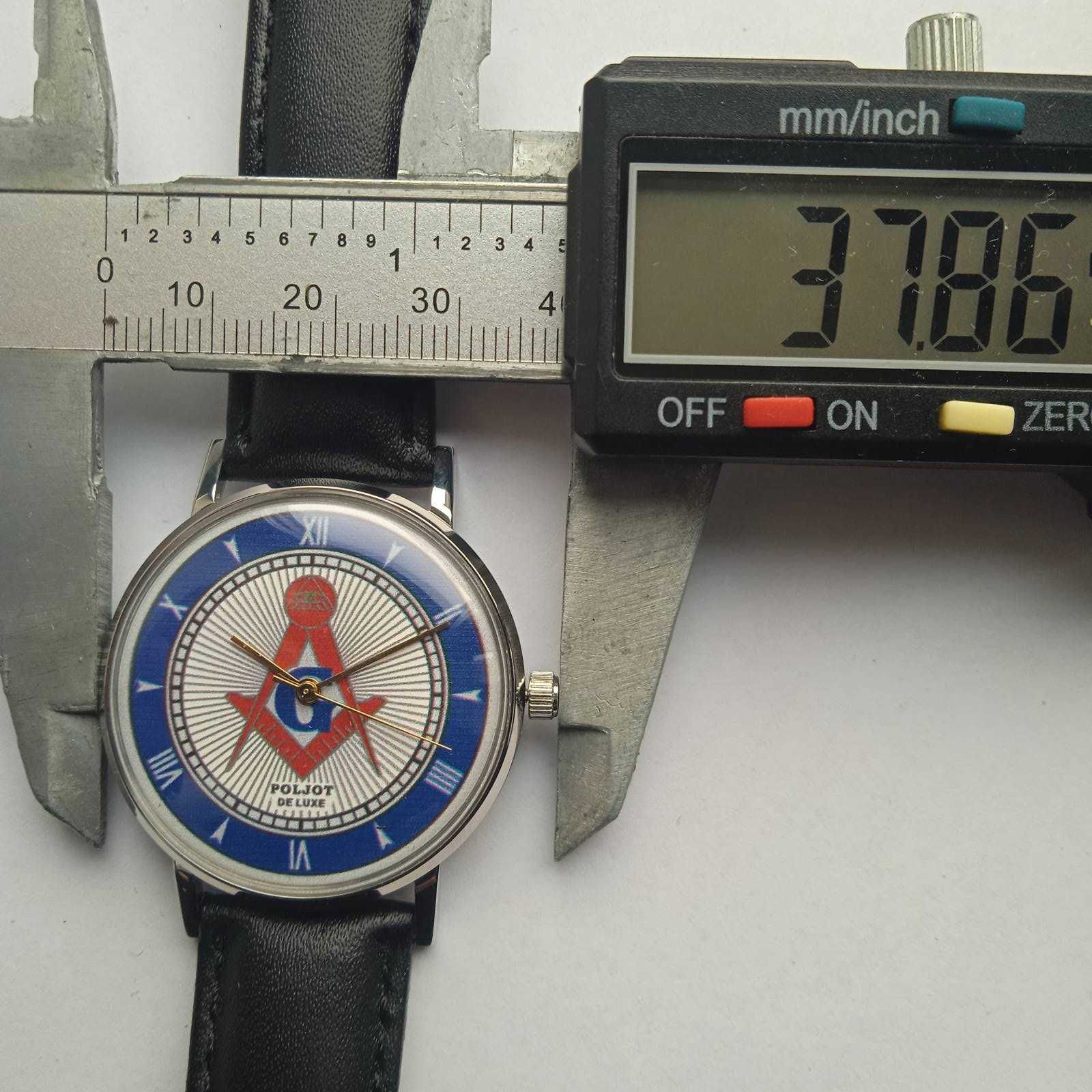Zegarek zssr Poljot de luxe masoński Limited version