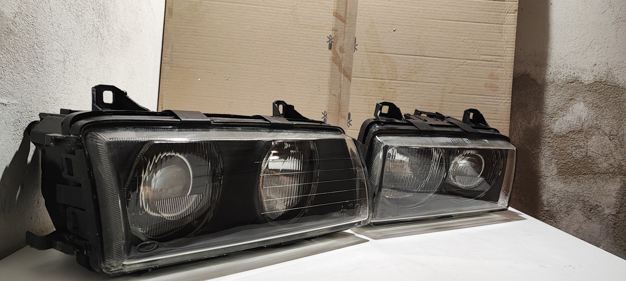 BMW E36 Lampy Soczewka ZKW Nowe szkła Renowacja Reflektory rarytas!