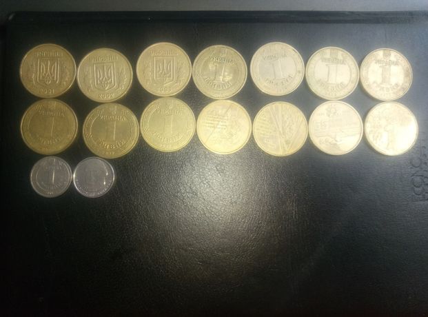 Колекція монет 1 грн