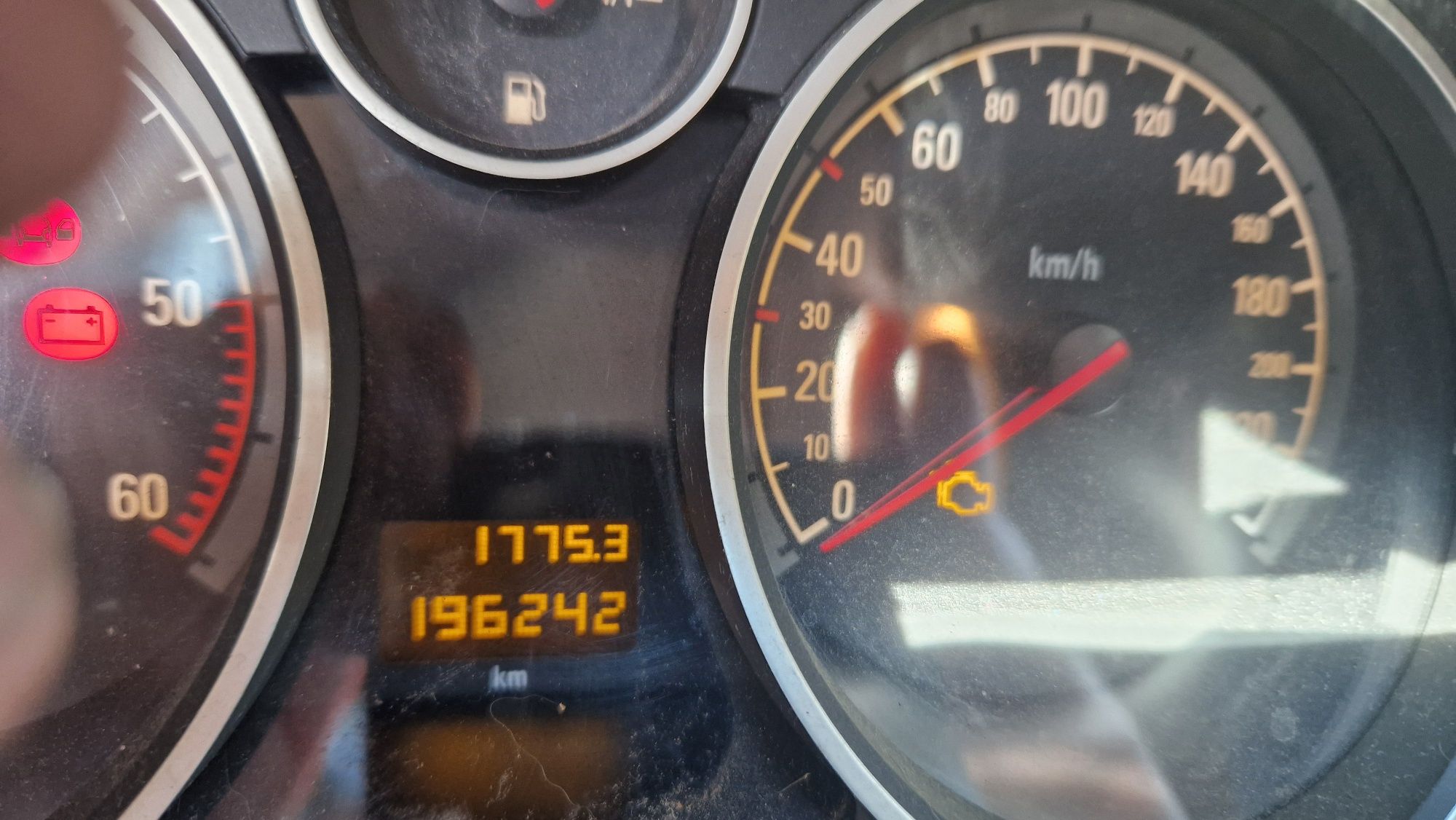 OPEL ASTRA H 1.7 CDTI  2008 r. Przebieg 196252 km