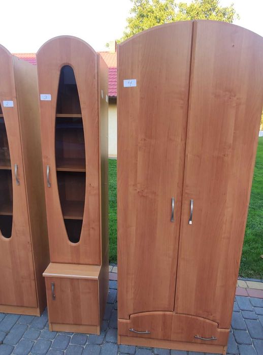 Regał, zestaw mebli, młodzieżowy, olcha, używany, cały komplet,