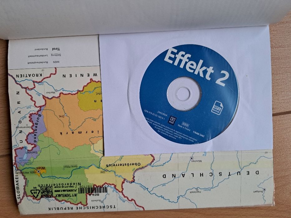 Efekt 2- podręcznik j.niemiecki+ płyta, liceum i technikum