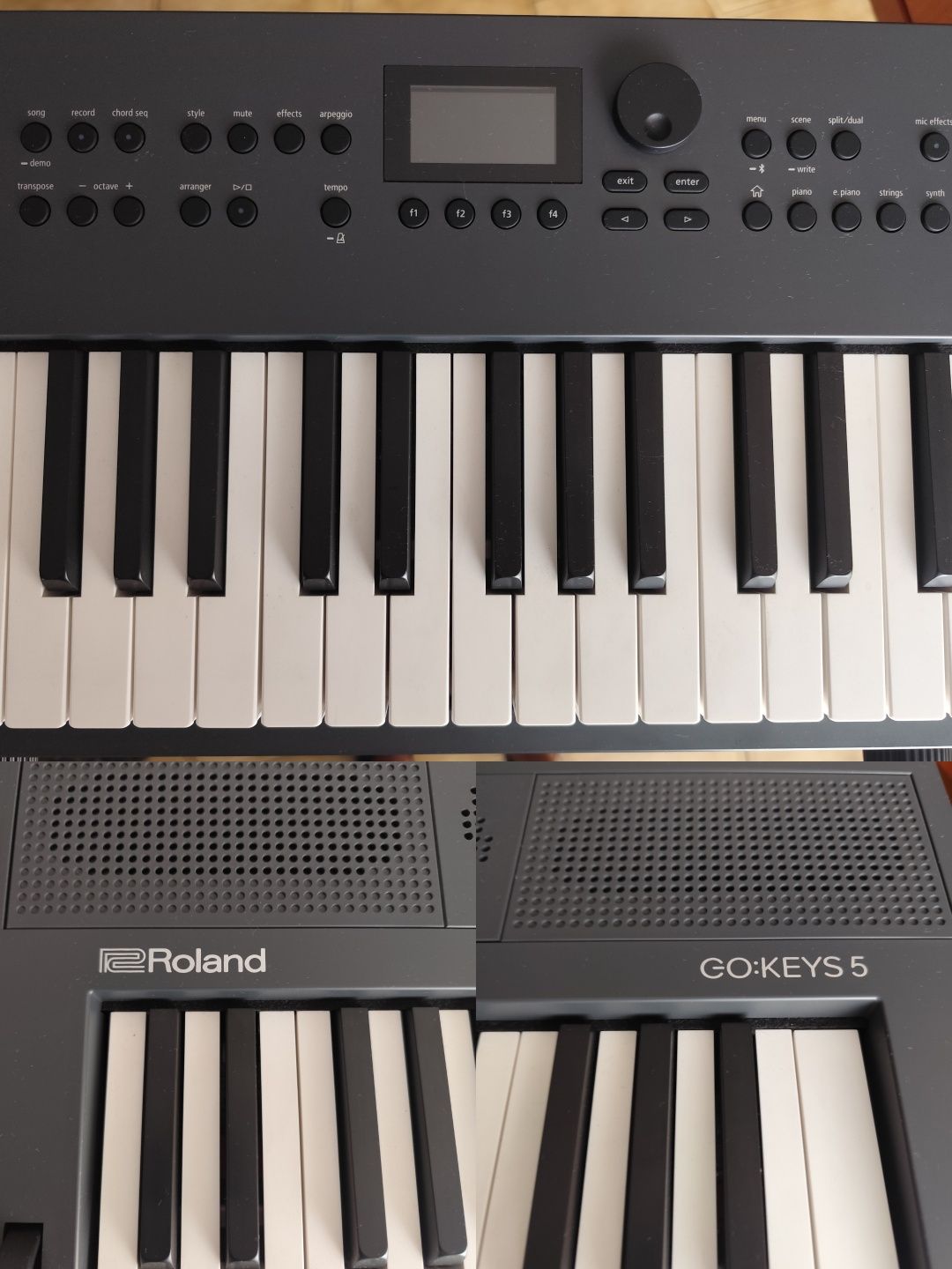 Piano Roland GO:KEYS 5 - 61 teclas + pedal + saco + suporte