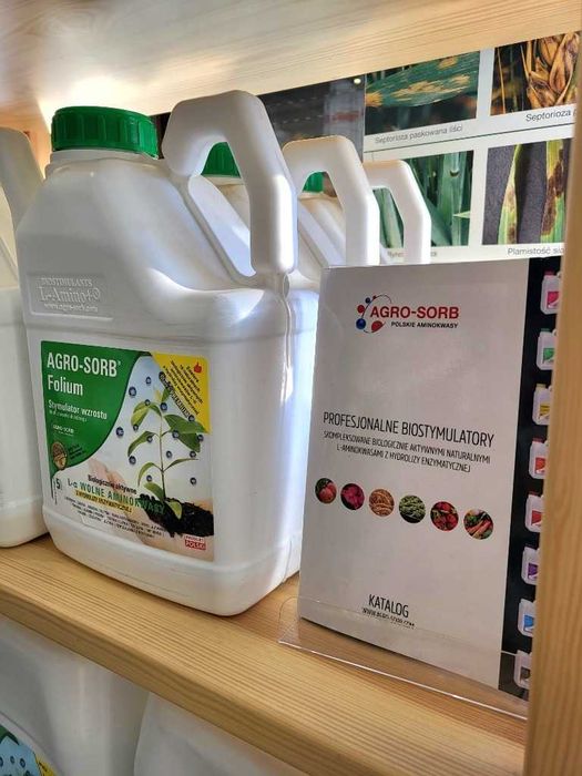 Agro-Sorb FOLIUM Aminokwasy Biostymulator Nawóz Odżywka