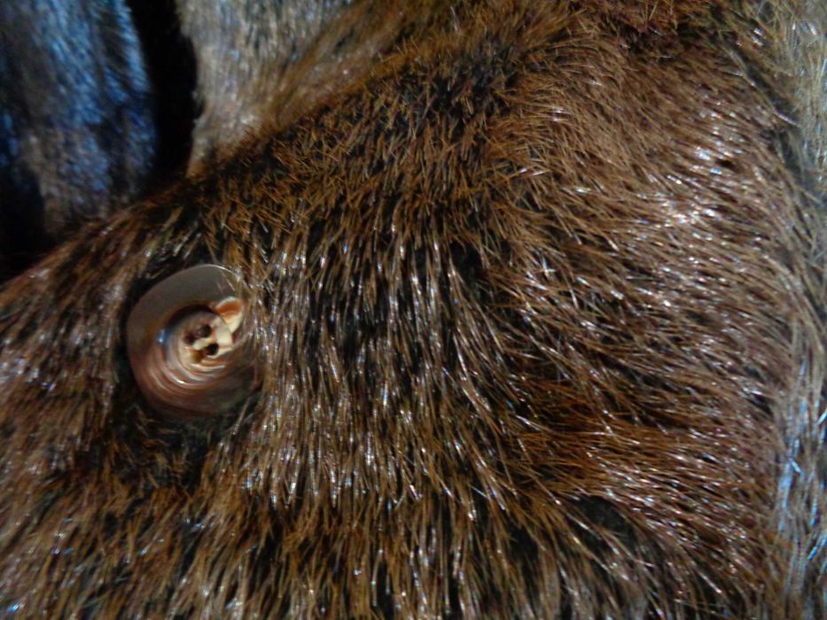 Редкая дорогая шуба мех бобра пальто меховое дубленка куртка Германия