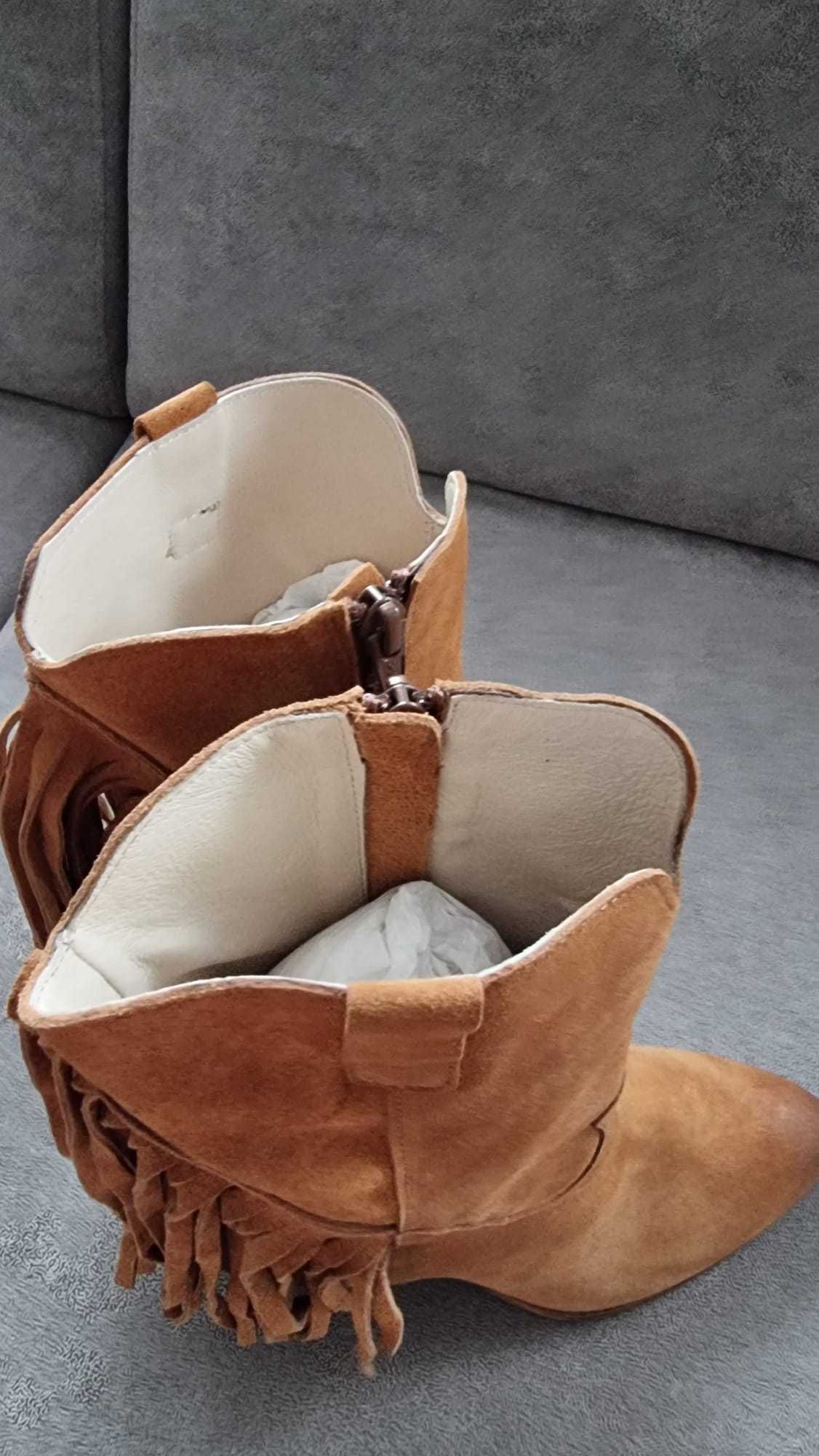 Kowbojki marki Deni Cler Milano
Nowe z metką rozmiar 37