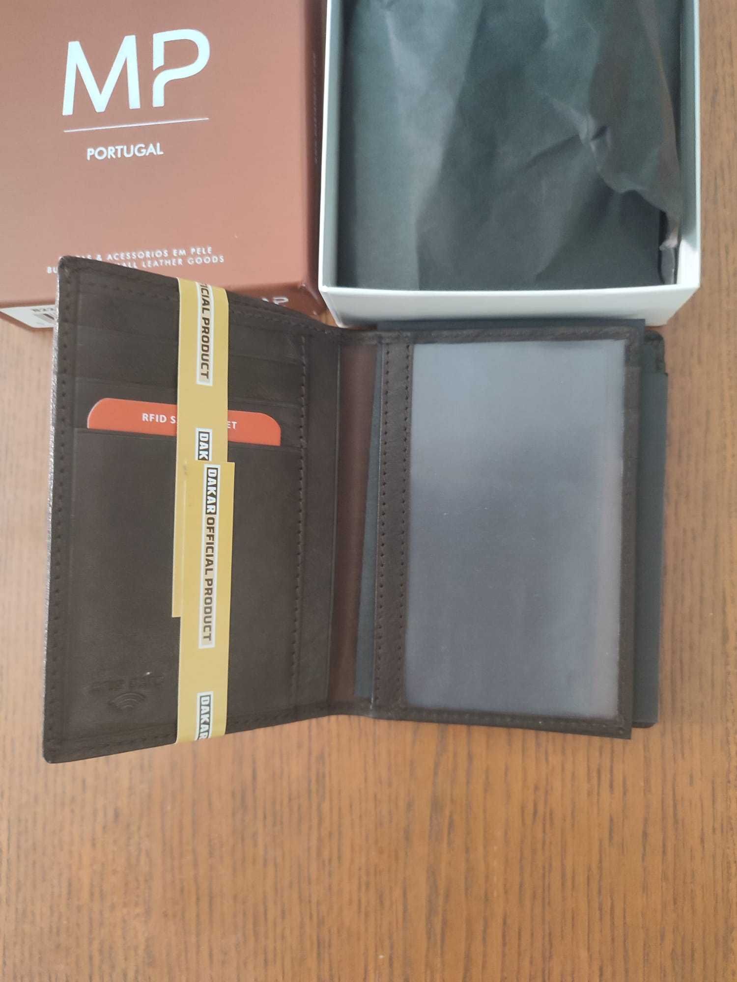 Carteira nova em pele / New leather wallet Marta Ponti ( MP)  Dakar