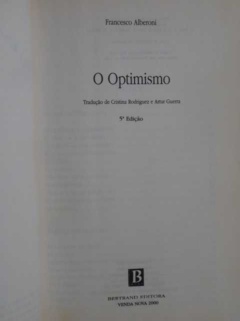 O Optimismo de Francesco Alberoni