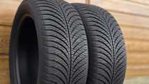 215/55R17 Goodyear opony całoroczne. Idealne. Wysyłka, montaż.