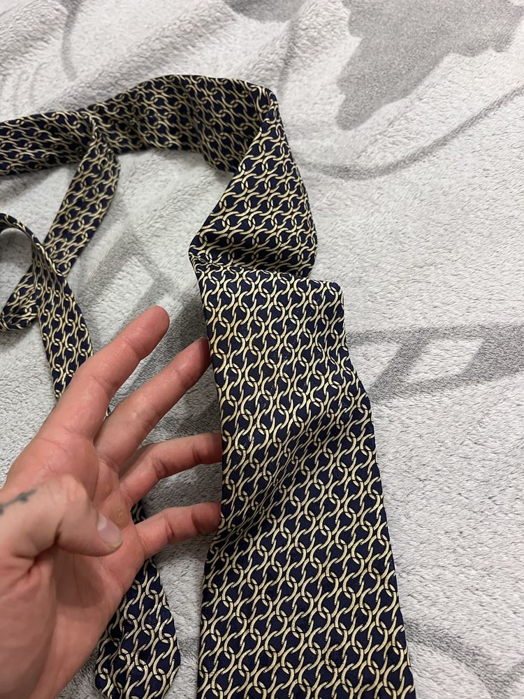 Polo Ralph Lauren krawat vintage tie silk jedwab