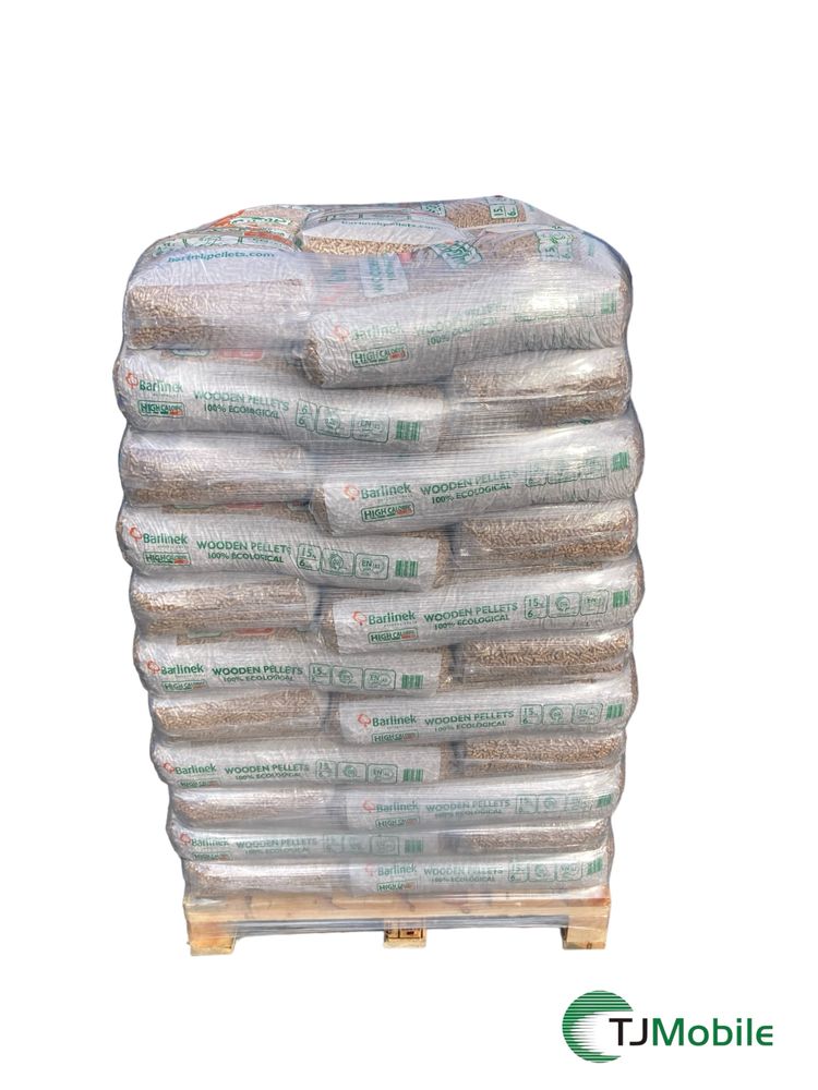 Pellet drzewny Barlinek A1 ENplus 990kg paleta Darmowa dostawa!!!