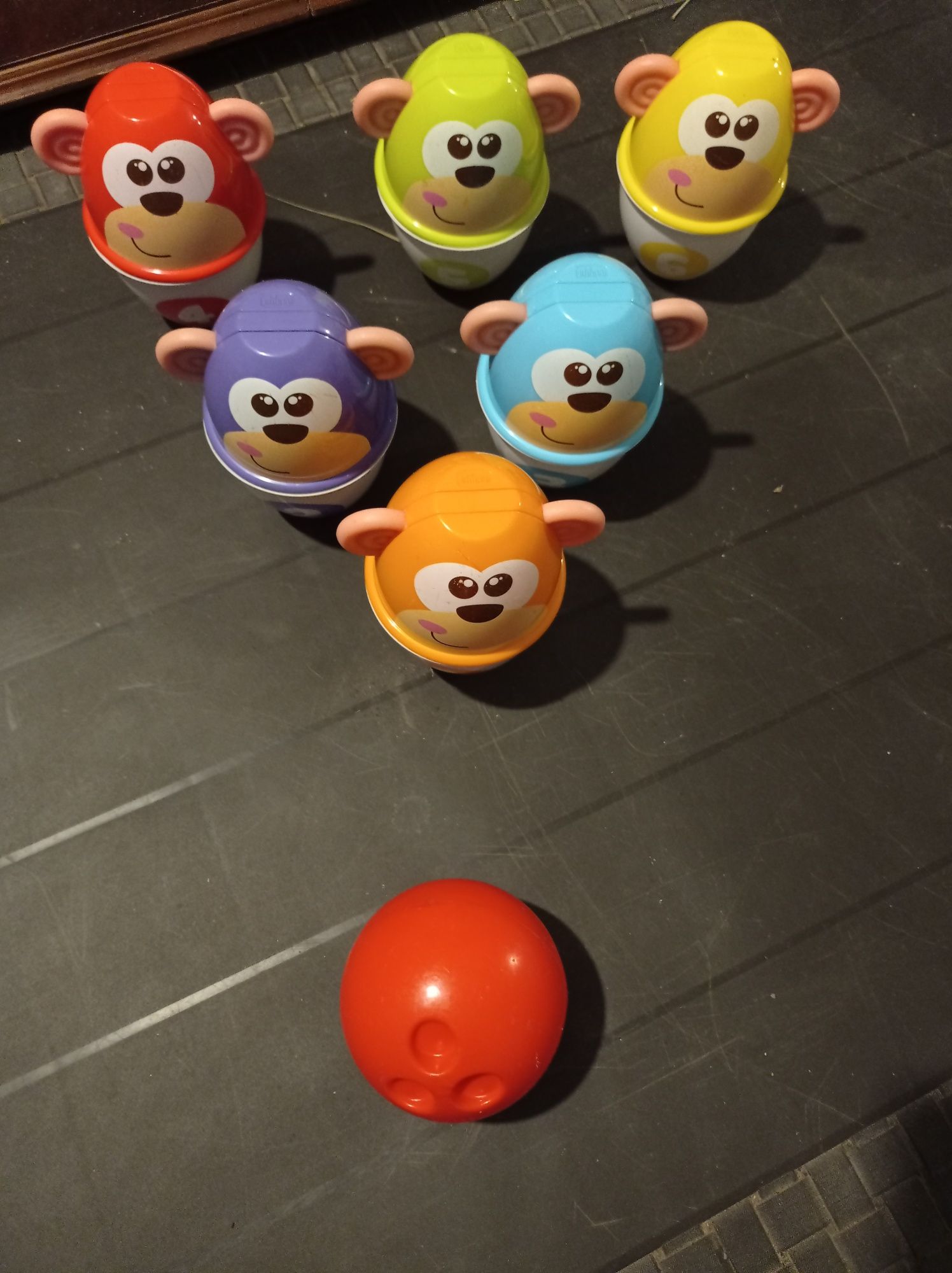 Bowling divertido para criança da Chicco