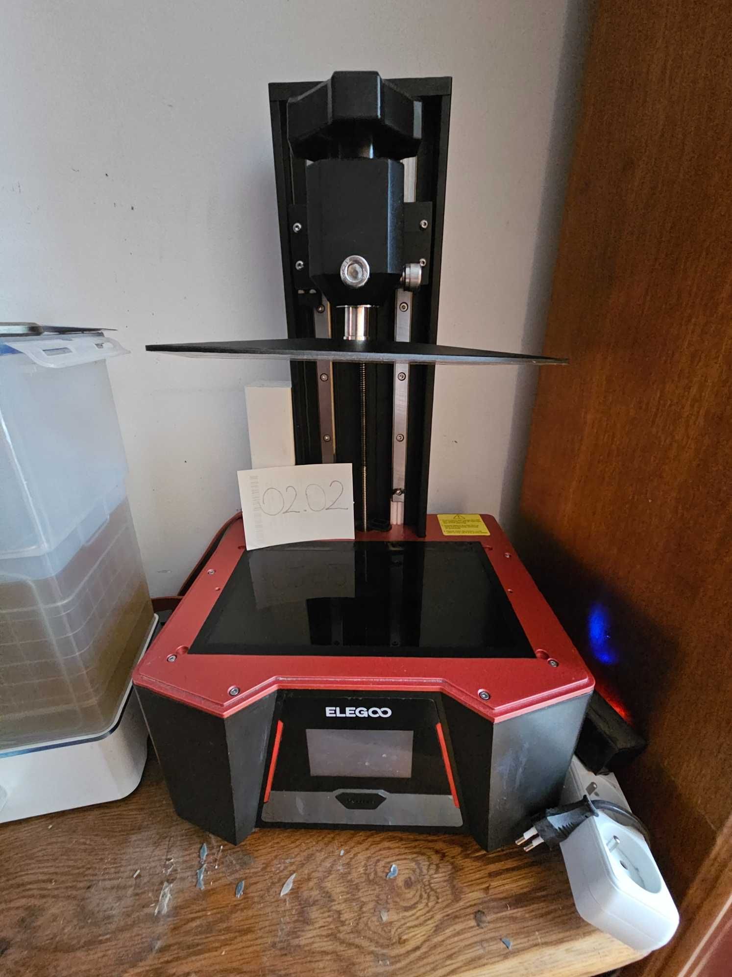 Drukarka 3D Elegoo Saturn 2 8K + dodatki