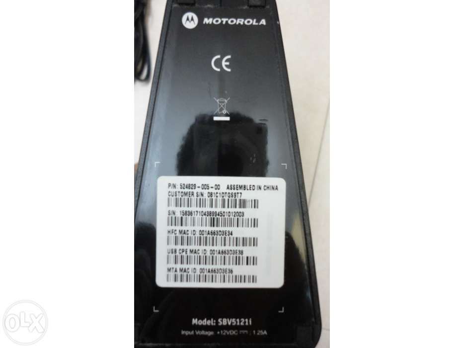 Modem Motorola SBV5121