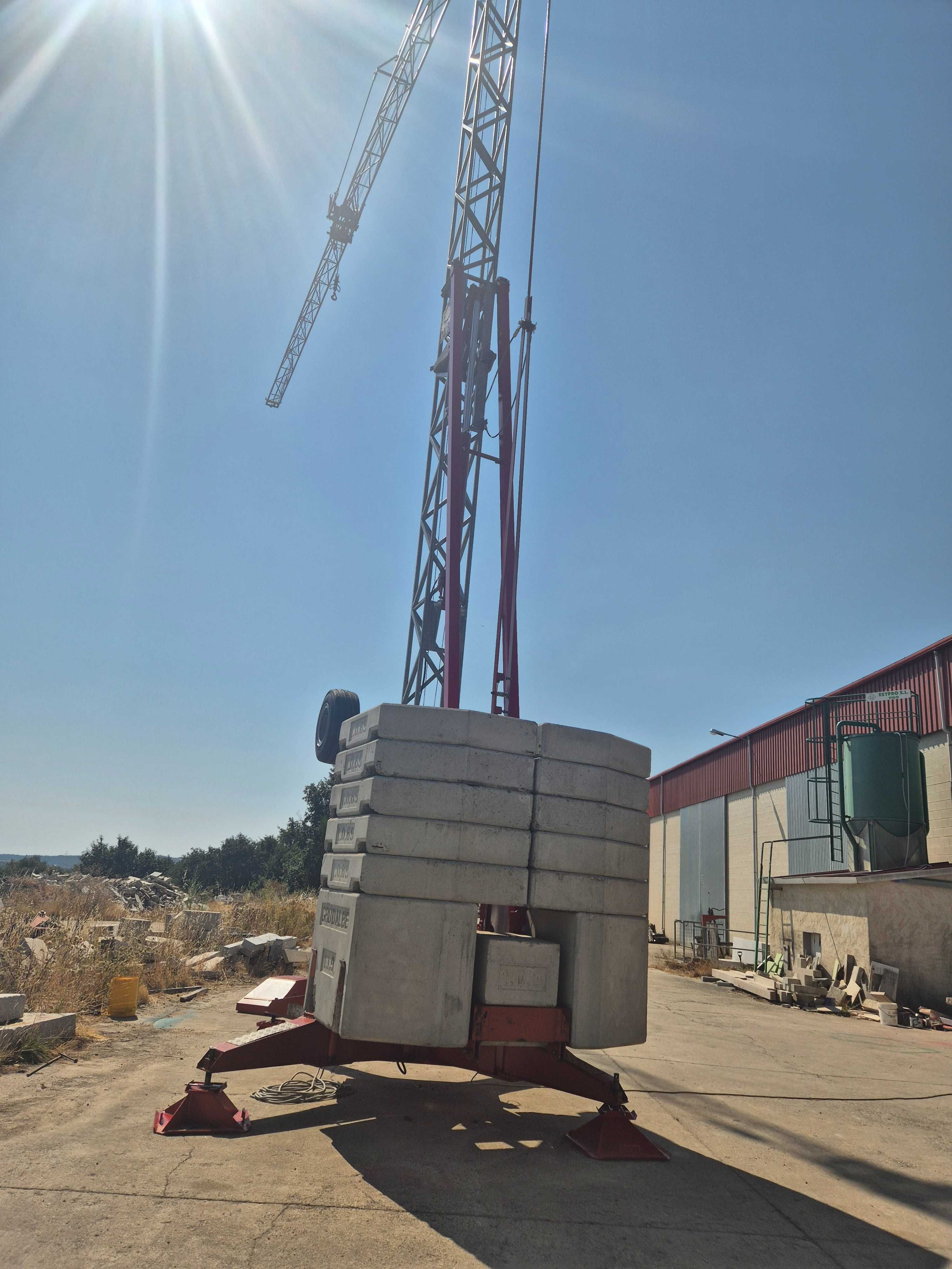 Grua automontante hidraulica