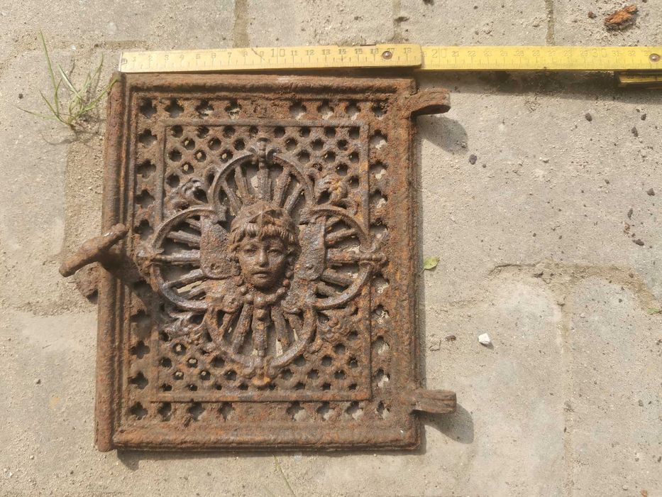 Drzwiczki do pieca ozdobne antyk