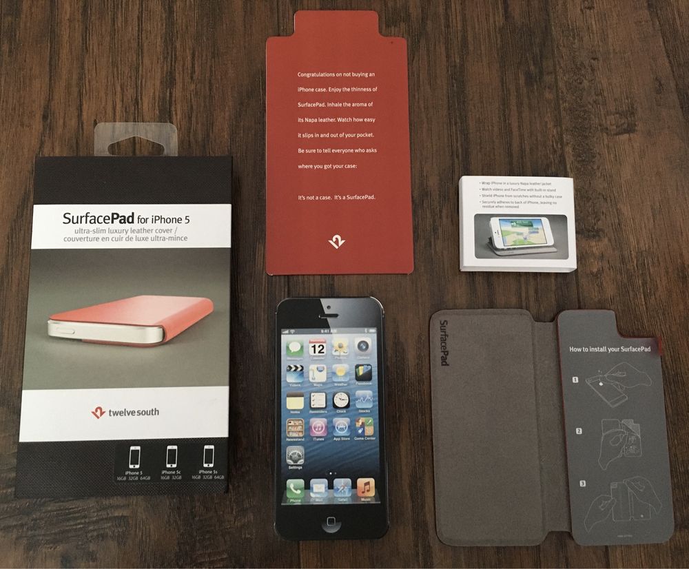 Twelve South SurfacePad iPhone 5, 5c, 5s, se, etui