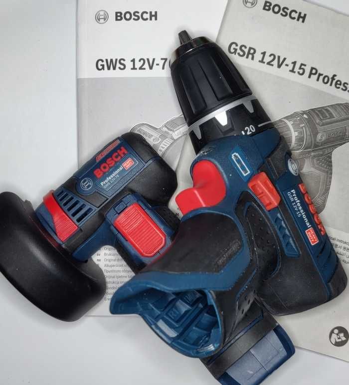 Новая мини-болгарка BOSCH GWS PRO 12V-76 (без аккума) made in Germany