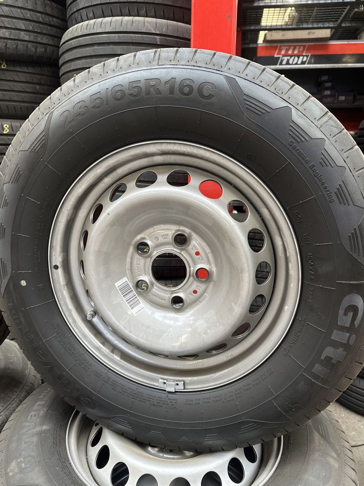 Komplet kół + felgi NOWE  volkswagen crafter 235/65R16C GitiVan HD1