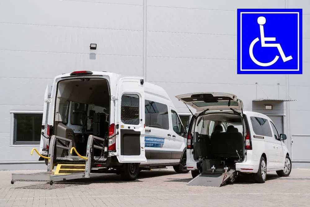 Auta dla Os z niepełnosprawnością*pfron*rampa*OzN *przewóz os.na wózku