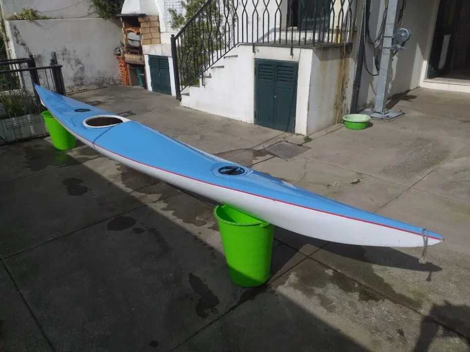 Kayak NELO com pagaia e colete