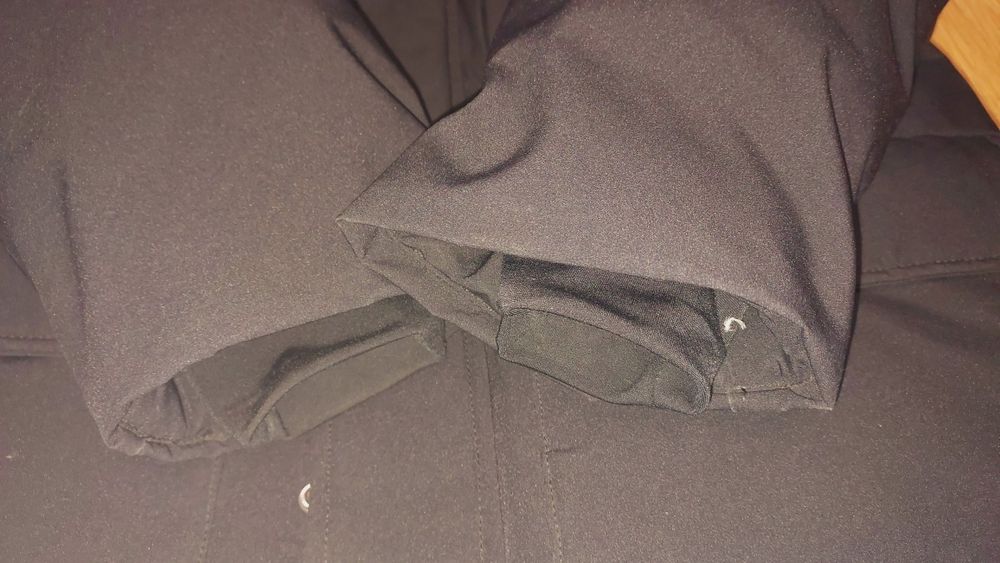 Зимовий пуховик чорний підлітку Zara