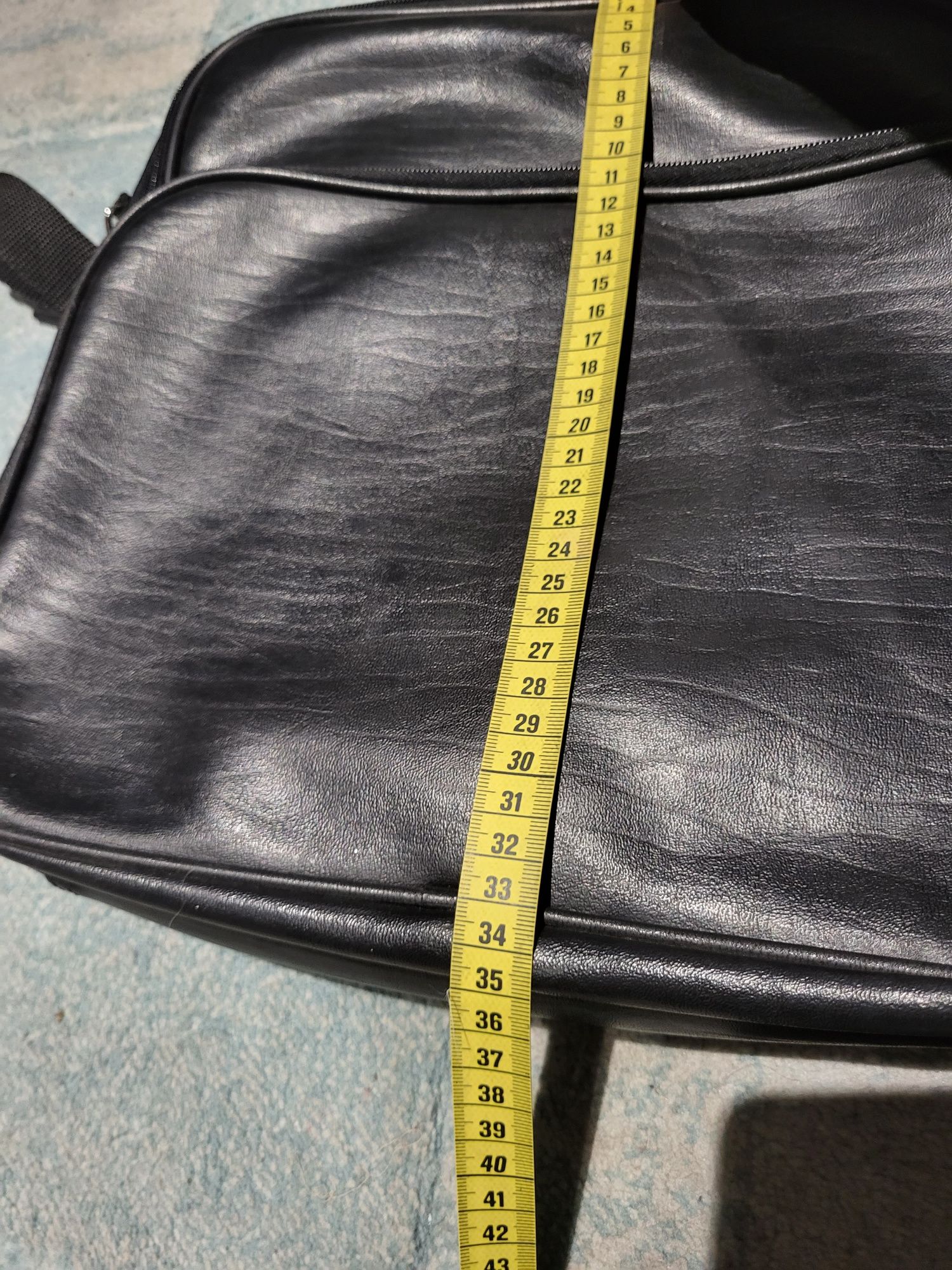 Torba na laptop komputer skóra eko