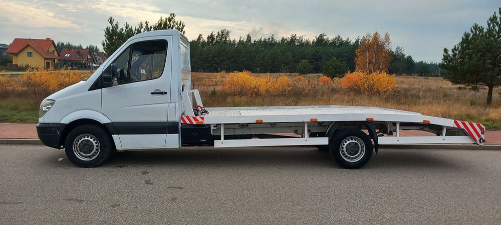 Autolaweta Sprinter 319 CDI V6 Klima Navi Ładny laweta Salon PL Max