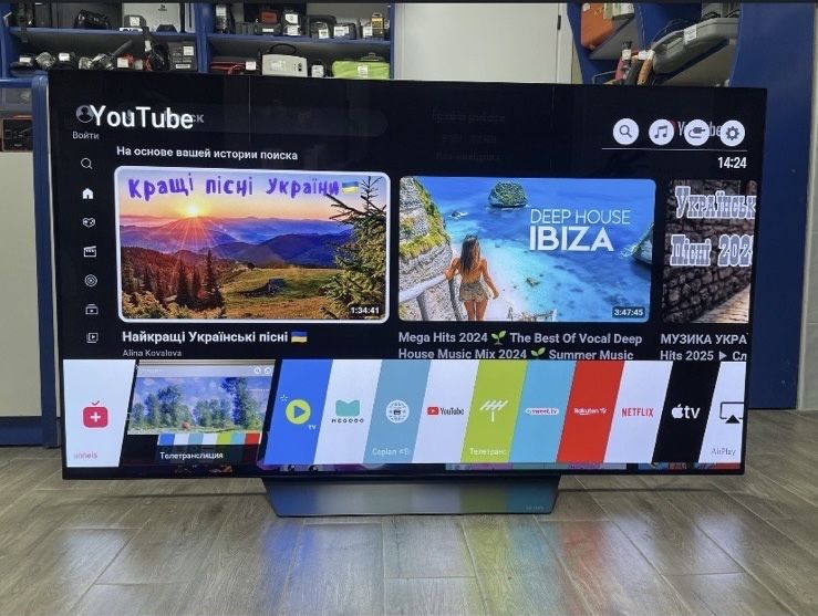 Телевізор LG OLED55B8PLA Smart TV