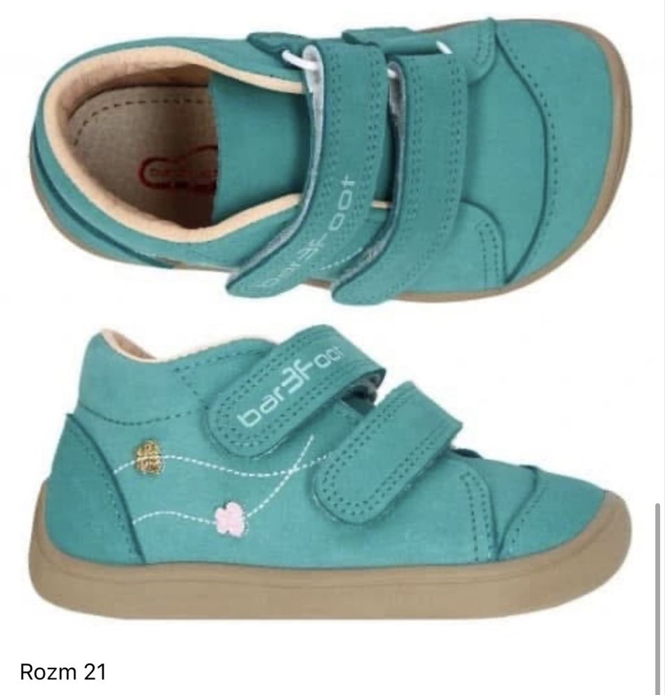 NOWE bar3foot rozmiar 21 skórzane bar3foot 3F barefoot szerokie