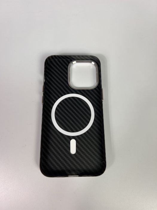 Карбоновый Чехол на айфон 13, 15 про 13, 15про макс Mag Safe
