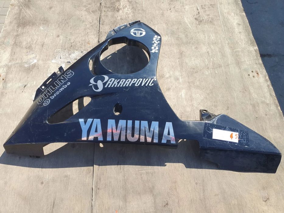 } Yamaha YZF-R6 600 RJ05 / RJ09 (2003 - 2004) Pług Lewy Owiewka Lewa Osłona