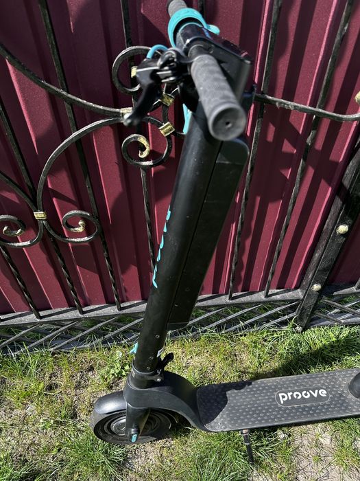 Срочно!!! Електросамокат proove x-city pro black/blue